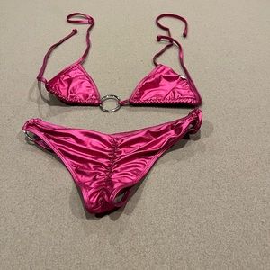 Never worn scrunchy bottom size C/D cup photo shoot bikini